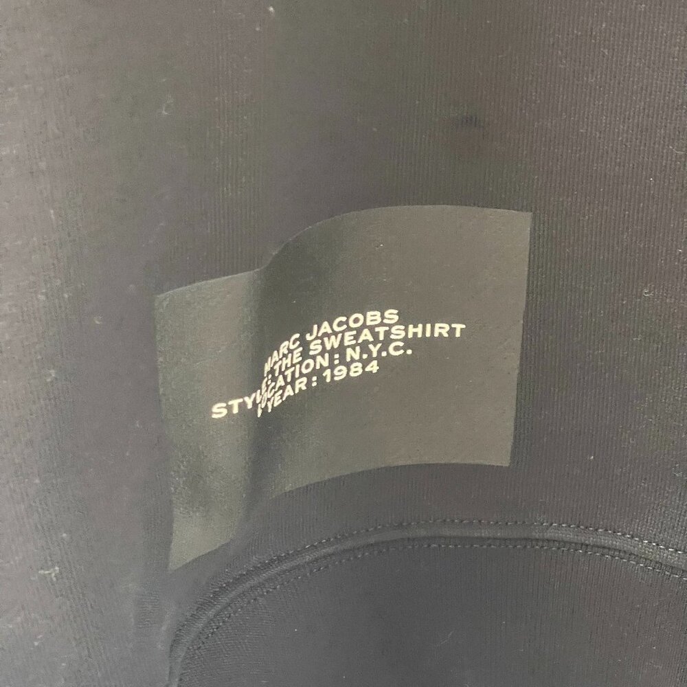 Marc Jacobs Women's "The Sweatshirt/The Sweatpants" Set in Black - Large - NWT - Picture 5 of 10